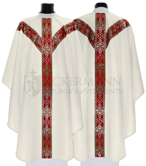 Semi Gothic Chasuble model 201