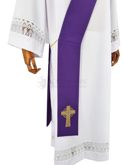 Diakonstola mit keltischem Kreuz #393