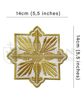 Gestickte Applikation