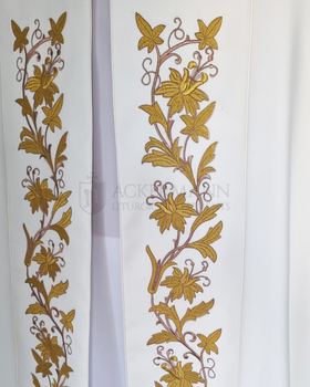 Gotische Rauchmantel mit Stola #216