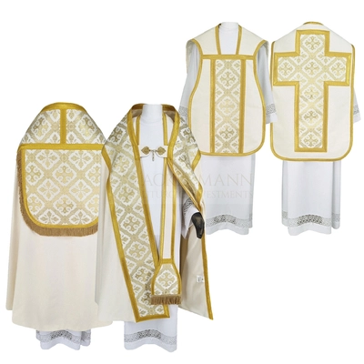 Satz römischer Cope mit römischer Kasel