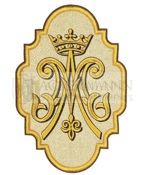 Gestickte Applikation