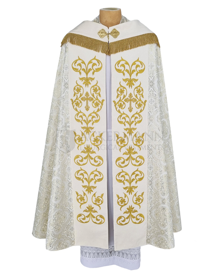 Gotische Rauchmantel mit Stola 311