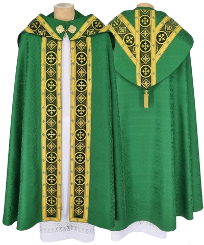 Gotische Rauchmantel mit Stola #29