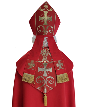 Nikolaus-gewand Kostüm Sankt Nikolaus (Kleidung des echten Hl. Nikolaus) SC7