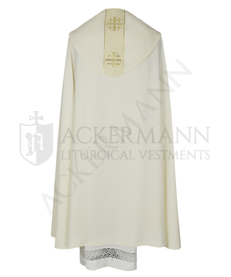 Gotische Rauchmantel mit Stola und mitra103