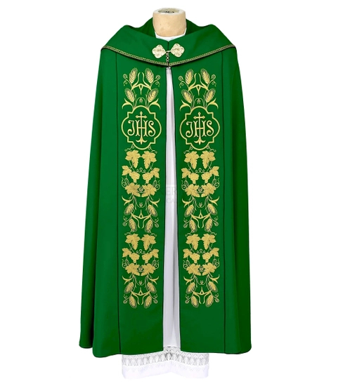 Gotische Rauchmantel mit Stola #392