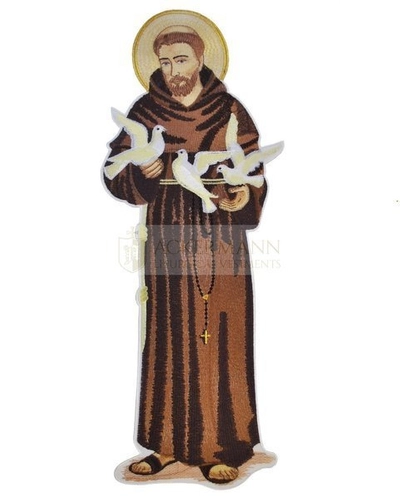 Gestickte Applikation