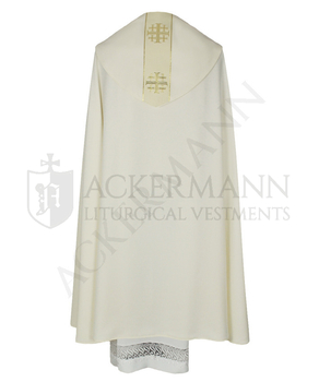 Gotische Rauchmantel mit Stola und mitra103