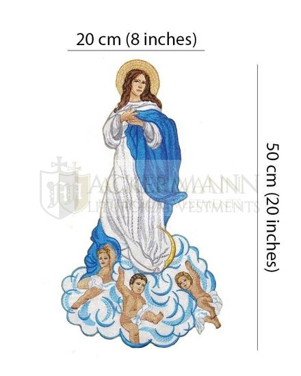 Gestickte Applikation