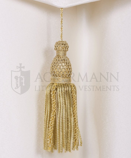 Gotische Rauchmantel mit Stola 032