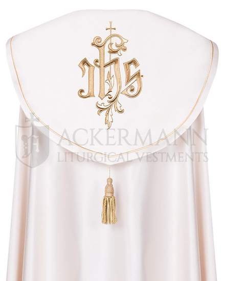 Gotische Rauchmantel mit Stola 023