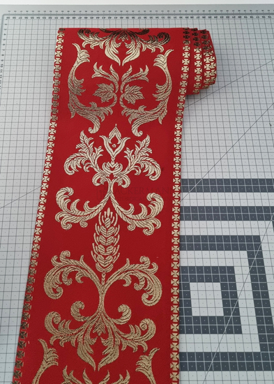 Jacquard-Dekorationsgürtel für liturgische Gewänder