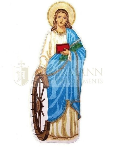 Gestickte Applikation