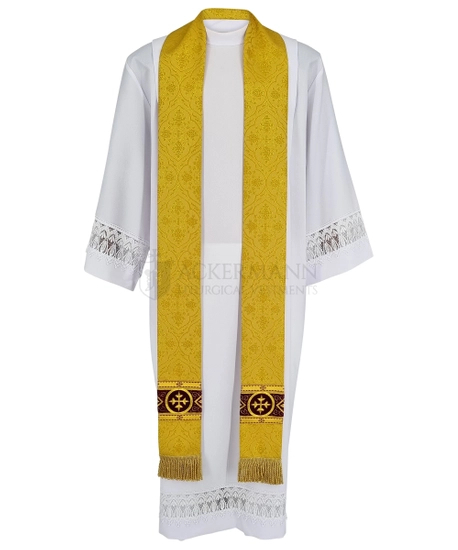 Gotische Rauchmantel mit Stola #29