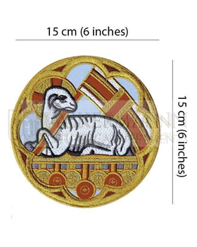 Gestickte Applikation