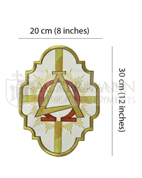 Gestickte Applikation