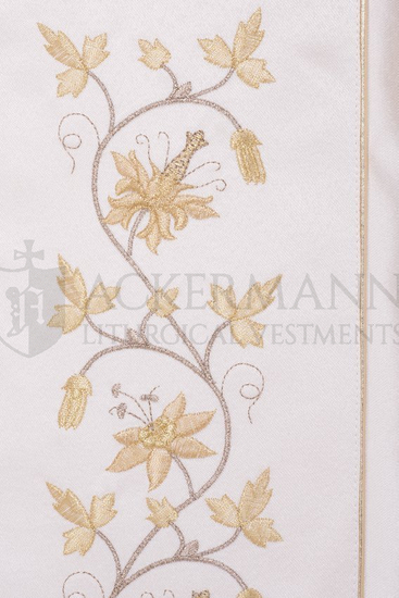 Gotische Rauchmantel mit Stola 033