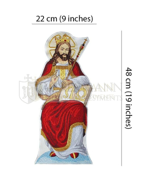 Gestickte Applikation