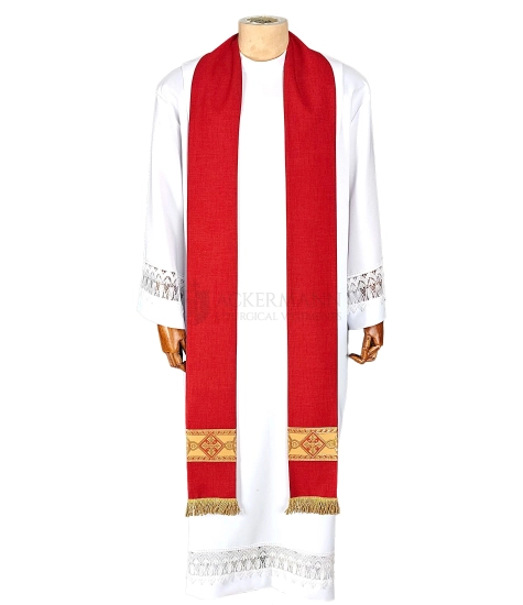 Gotische Rauchmantel mit Stola #114