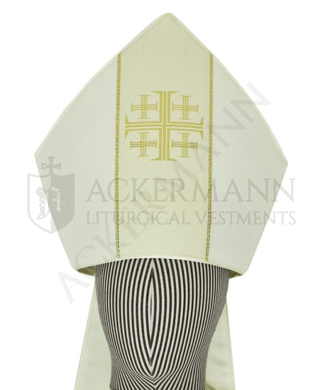 Gotische Rauchmantel mit Stola und mitra103