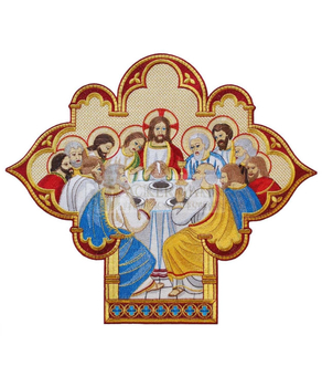 Gestickte Applikation