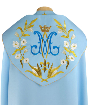 Marianische Rauchmantel mit Stola 086