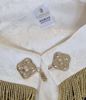 Semigotische Kasel und Rauchmantel mit Sargkleid 215