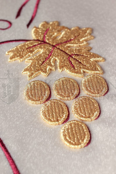 Gotische Rauchmantel mit Stola 001